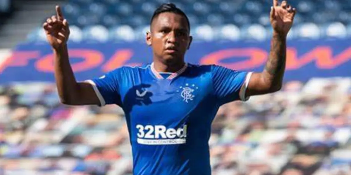 El delantero colombiano tuvo una brillante actuación con su equipo, Rangers de Escocia y le envío un mensaje al técnico de la Selección Colombia.