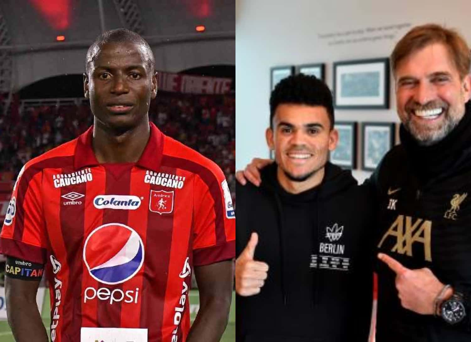 El delantero del América de Cali habló sobre lo que él experimentó con Jürgen Klopp en Alemania y se hizo la comparativa con el presente de Luis Díaz.