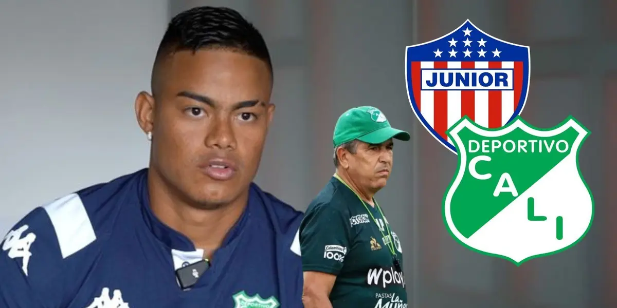 El delantero del Deportivo Cali habló por primera vez sobre los problemas que ocasionaron su salida de Junior