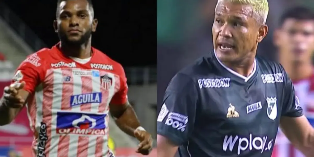 El delantero del Deportivo Cali insultó a Borja en un partido por liga por su rendimiento en la Selección Colombia.