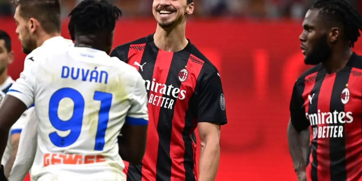 El delantero del Milán tuvo un enfrentamiento con el colombiano donde se burló del jugador.