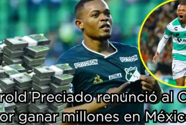 El delantero del Santos Laguna tiene un millonario salario en el club mexicano  