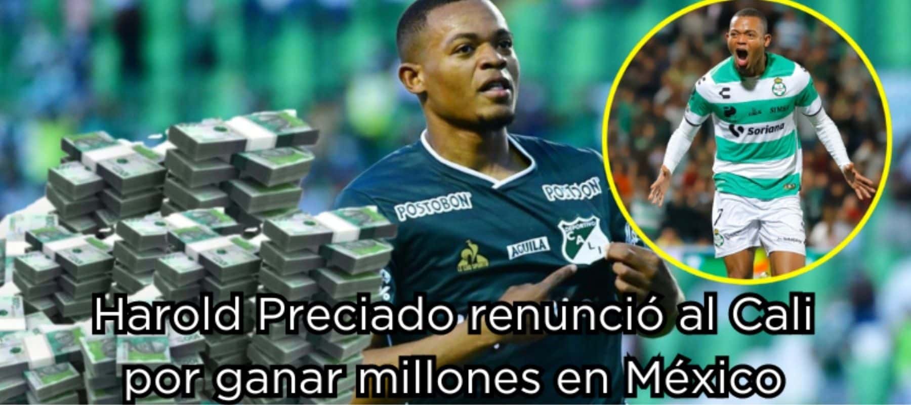 El delantero del Santos Laguna tiene un millonario salario en el club mexicano