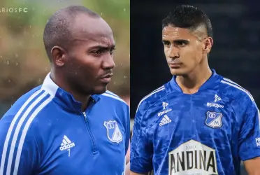 El delantero Diego Herazo ingresó en el segundo tiempo de la victoria 2-0 de Millonarios ante el Deportivo Pereira