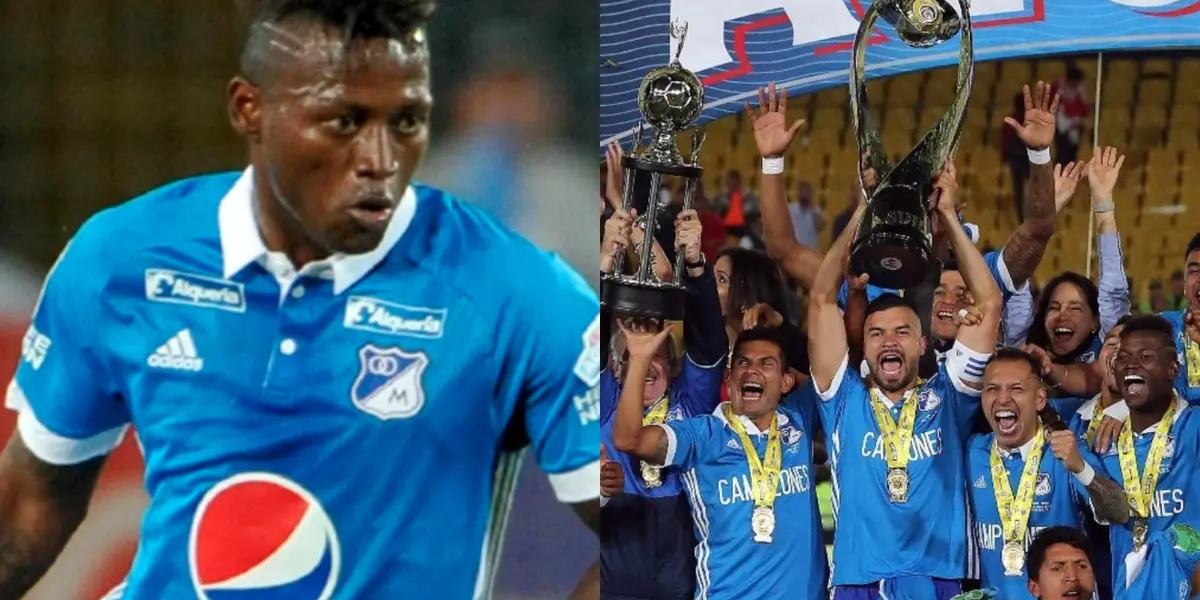 El delantero envió un mensaje a través de sus redes sociales para los hinchas del club embajador.