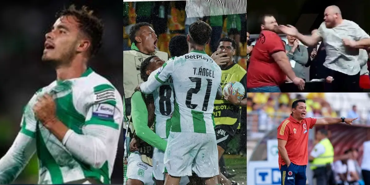 El delantero fue una de las figuras en la victoria de Atlético Nacional 4-3 ante Deportivo Pereira