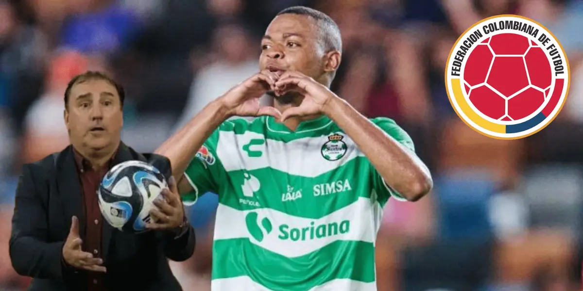 El delantero Harold Preciado volvió a ser una de las figuras del Santos Laguna.