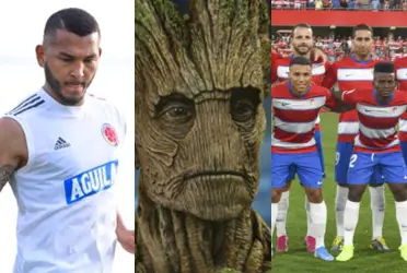 El delantero jugó en el partido amistoso de la Selección Colombia ante Arabia Saudita, pero no rindió.