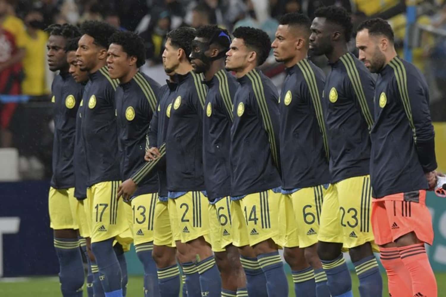 El delantero de la Selección Colombia fue inicialista pero no tuvo incidencia en el partido ante Perú en Barranquilla.