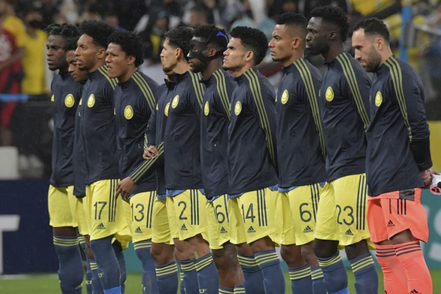 El delantero de la Selección Colombia fue inicialista pero no tuvo incidencia en el partido ante Perú en Barranquilla.