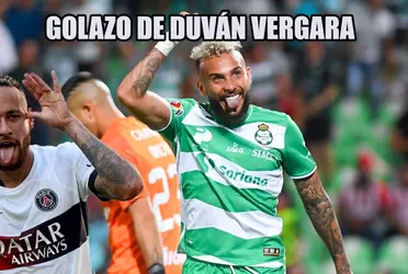 El delantero con pasado en América de Cali marcó un golazo con Santos Laguna