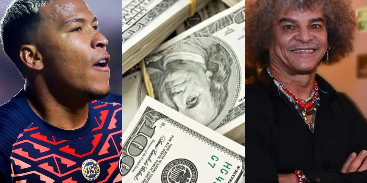 El delantero que milita en el club América de México cuenta con un lujoso carro deportivo.