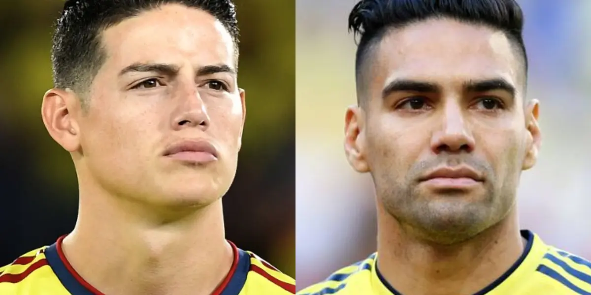 El delantero se pronunció sobre la situación que se habría presentado con James Rodríguez en los vestuarios luego de la derrota de Colombia ante Perú.