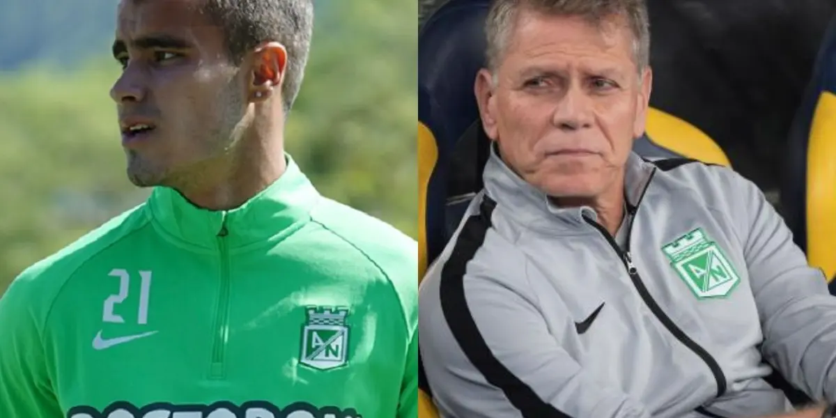 El delantero no tuvo oportunidad con Pedro Sarmiento en Atlético Nacional a pesar de mostrar buenas condiciones