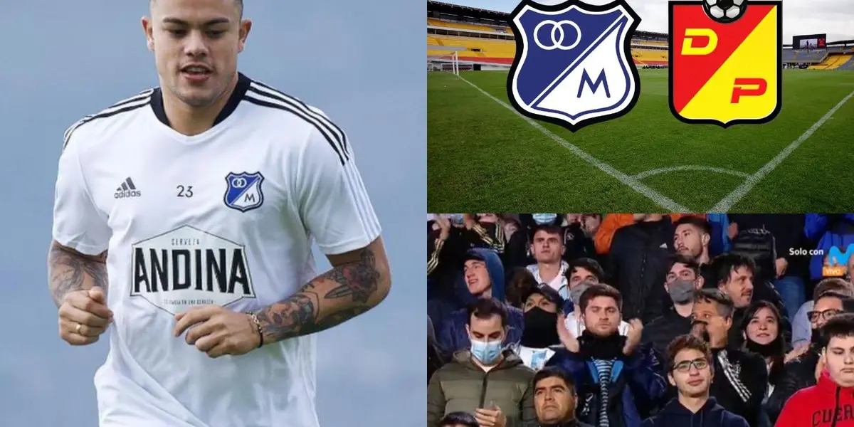 El delantero viene de marcar doblete con Millonarios ante su exequipo el Deportivo Pereira