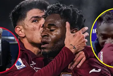 El delantero viene de marcarle a su exequipo en la liga de Italia