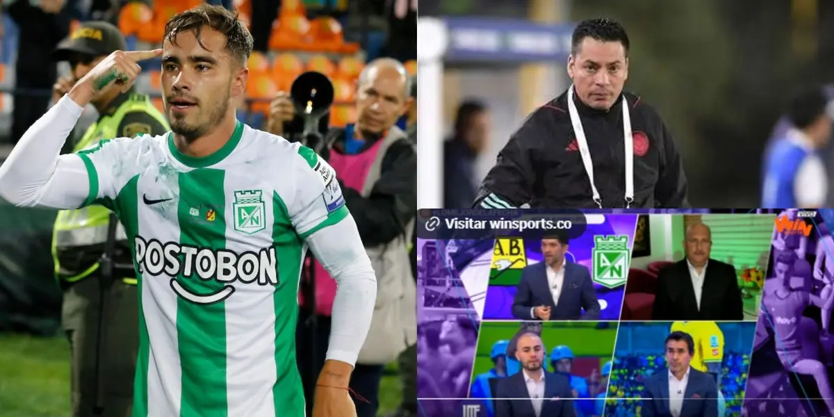 El delantero volvió a marcar con Atlético Nacional y le dio el empate al verde ante Atlético Bucaramanga