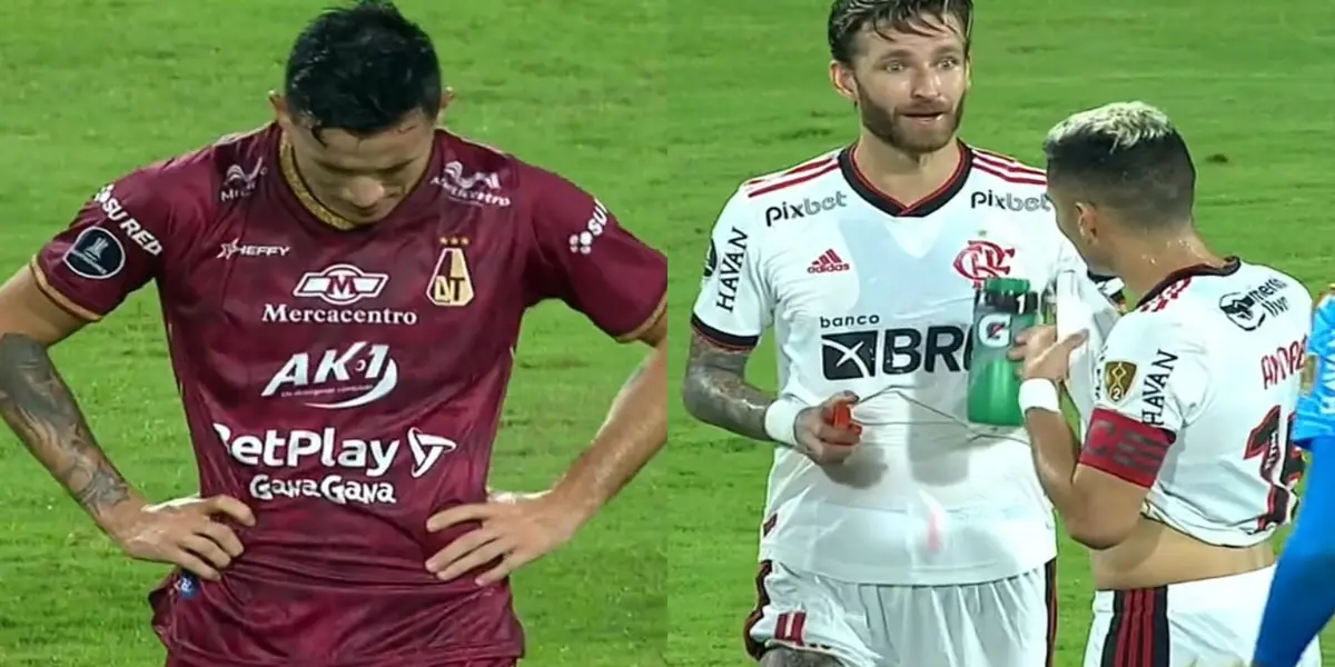 El Deportes Tolima perdió en la Copa Libertadores contra Flamengo de Brasil.