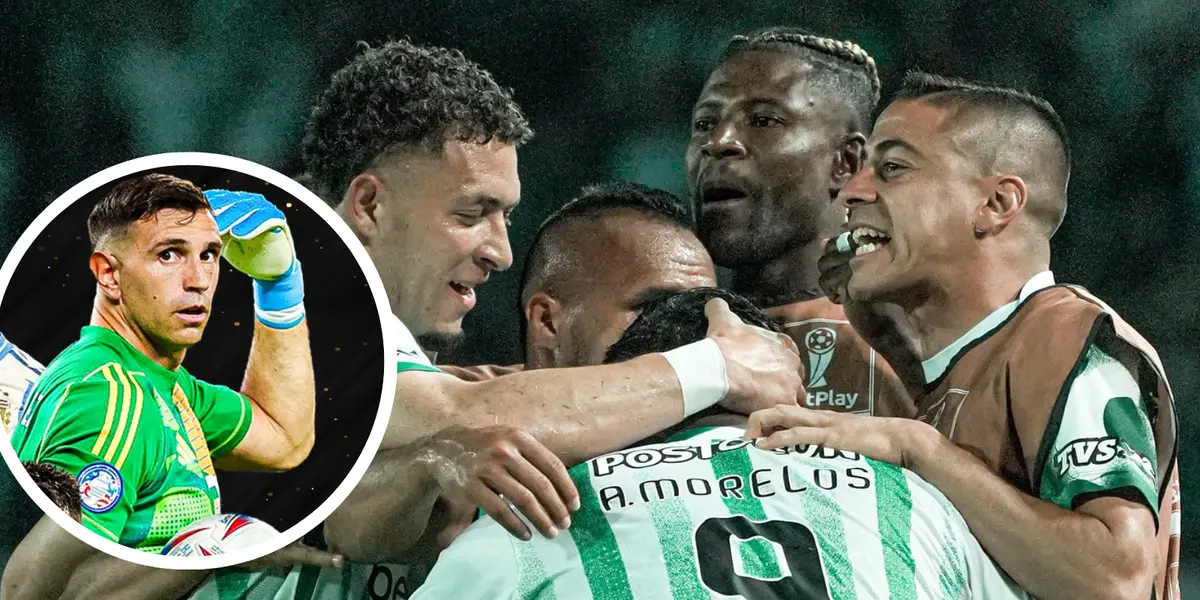 El Dibu Martínez se rindió a los pies de esta leyenda del verdolaga Foto: Seleccion Argentina y Nacionaloficial