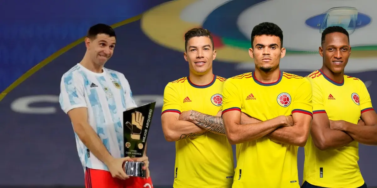 El Dibu Martínez y su gesto grosero con un trofeo