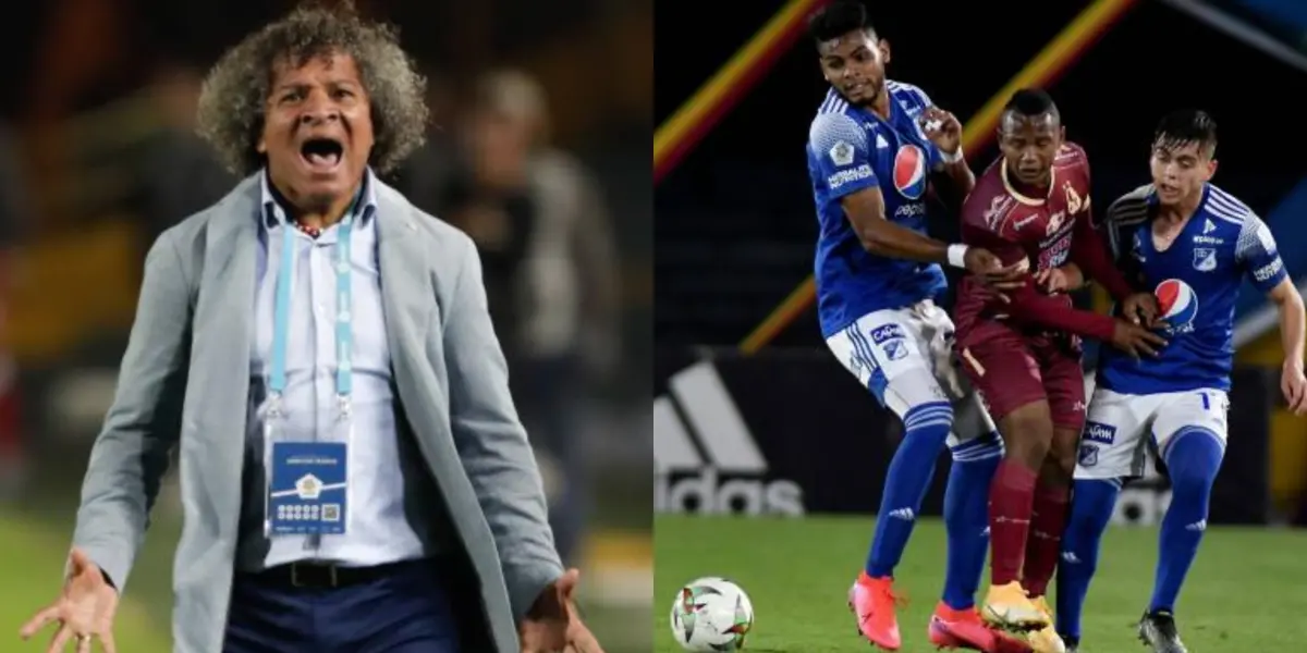 El director técnico de Millonarios F.C se confió en el segundo tiempo y el Deportes Tolima no lo perdonó.
