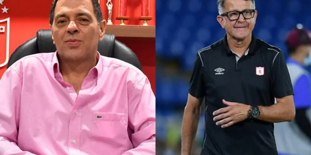 El dirigente del cuadro escarlata habló sobre Juan Carlos Osorio, Dayro Moreno y dos refuerzos para el 2022.