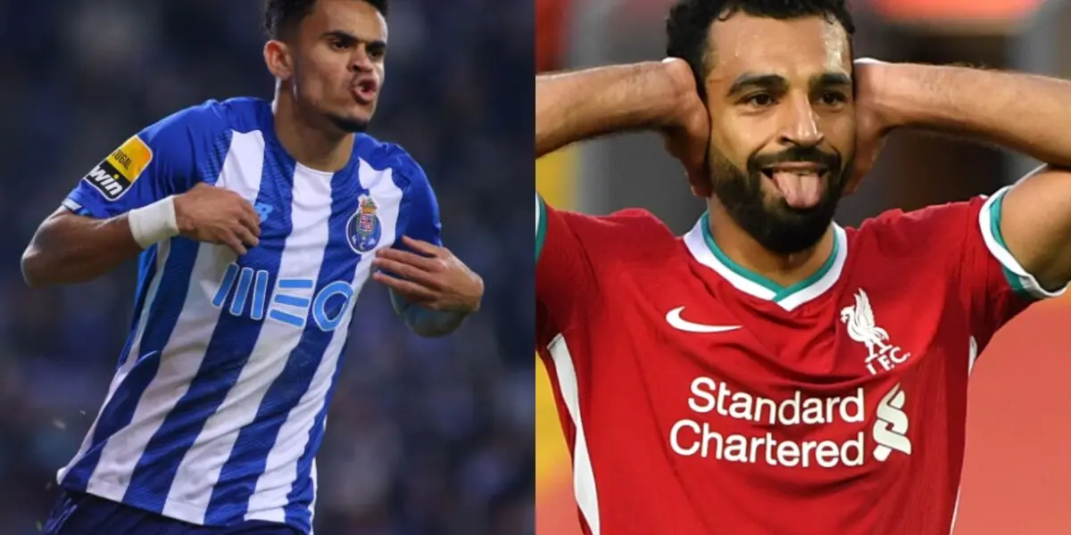 El egipcio tiene en vilo al Liverpool con el tema de su renovación de contrato y eso le abre la puerta al colombiano Luis Díaz por un motivo.