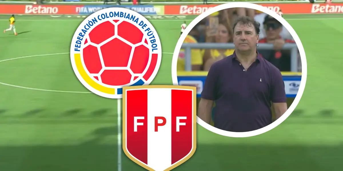 El empate con Perú dejó críticas y tres graves errores de Colombia en casa. Foto: Escudoteca y Captura de TyC Sports