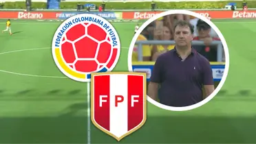 El empate con Perú dejó críticas y tres graves errores de Colombia en casa. Foto: Escudoteca y Captura de TyC Sports