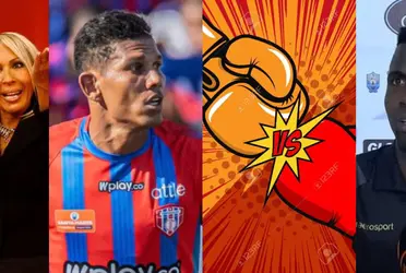 El enfrentamiento entre ambos jugadores parece un programa de Laura en América por las versiones encontradas