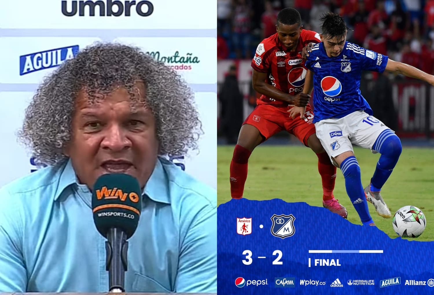 El entrenador Alberto Gamero analizó lo que fue la derrota que sufrieron contra el América de Cali y dónde se equivocaron para perder de esa forma con tanta desazón.