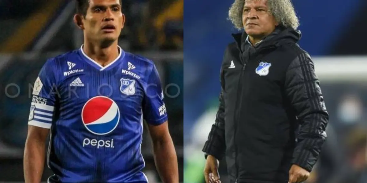 El entrenador Alberto Gamero no podrá contar con Mackalister Silva para el partido ante Deportes Tolima