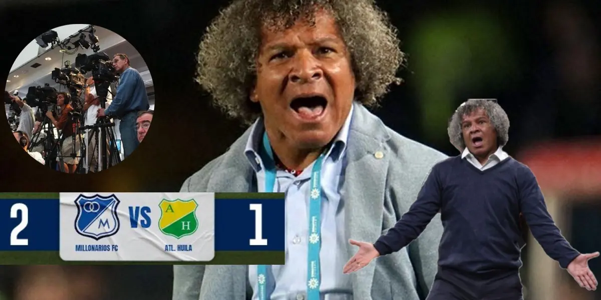 El entrenador Alberto Gamero se mostró molesto por una pregunta en rueda de prensa