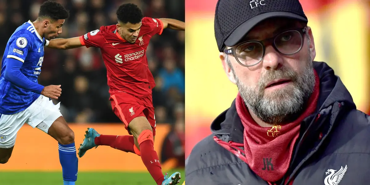 El entrenador alemán sigue confiando en Luis Díaz quien fue titular y salió ovacionado por los hinchas en Anfield.