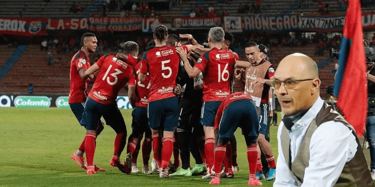 El entrenador, Alfredo Arias, comentó lo orgulloso que se siente de los jugadores del Medellín por este aspecto. 