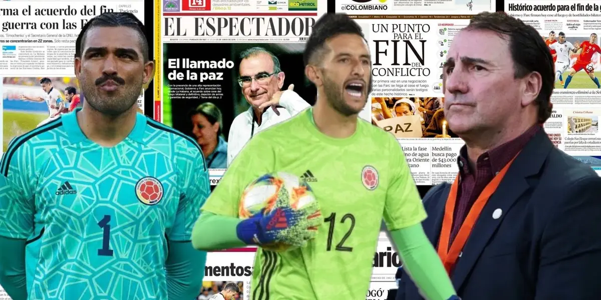 El entrenador argentino habría tomado una decisión entre Álvaro Montero y Camilo Vargas