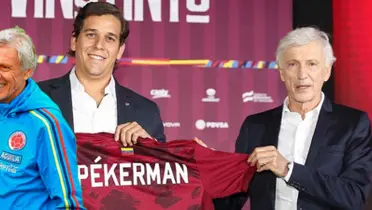 El entrenador argentino tuvo una inesperada acción contra la selección de Venezuela
