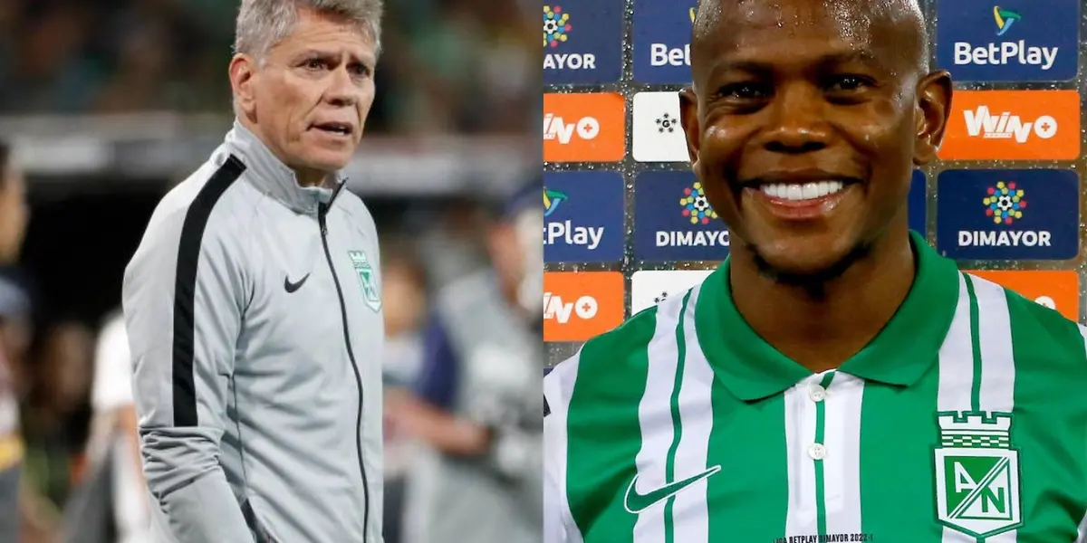 El entrenador asumió oficialmente en Atlético Nacional y tuvo su primera charla con el plante del verde