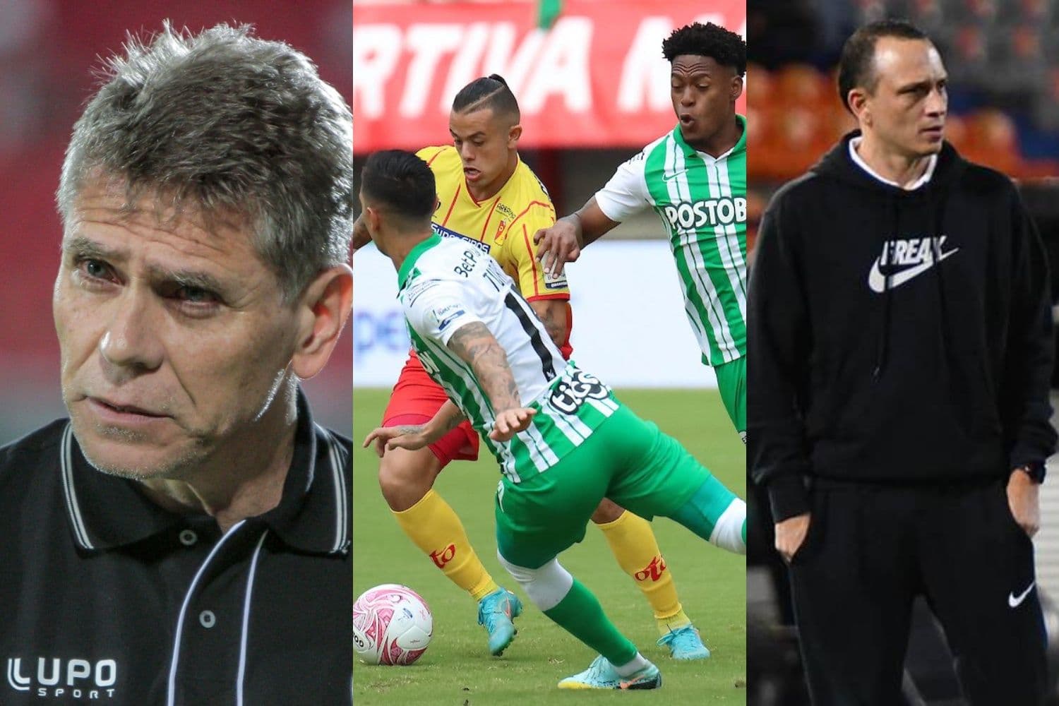 El entrenador de Atlético Nacional le bajó la caña a Alejandro Restrepo quien dirigió en el cuadro verde