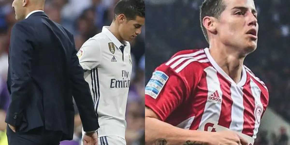 El entrenador borró a James Rodríguez cuando estuvo al mando del Real Madrid