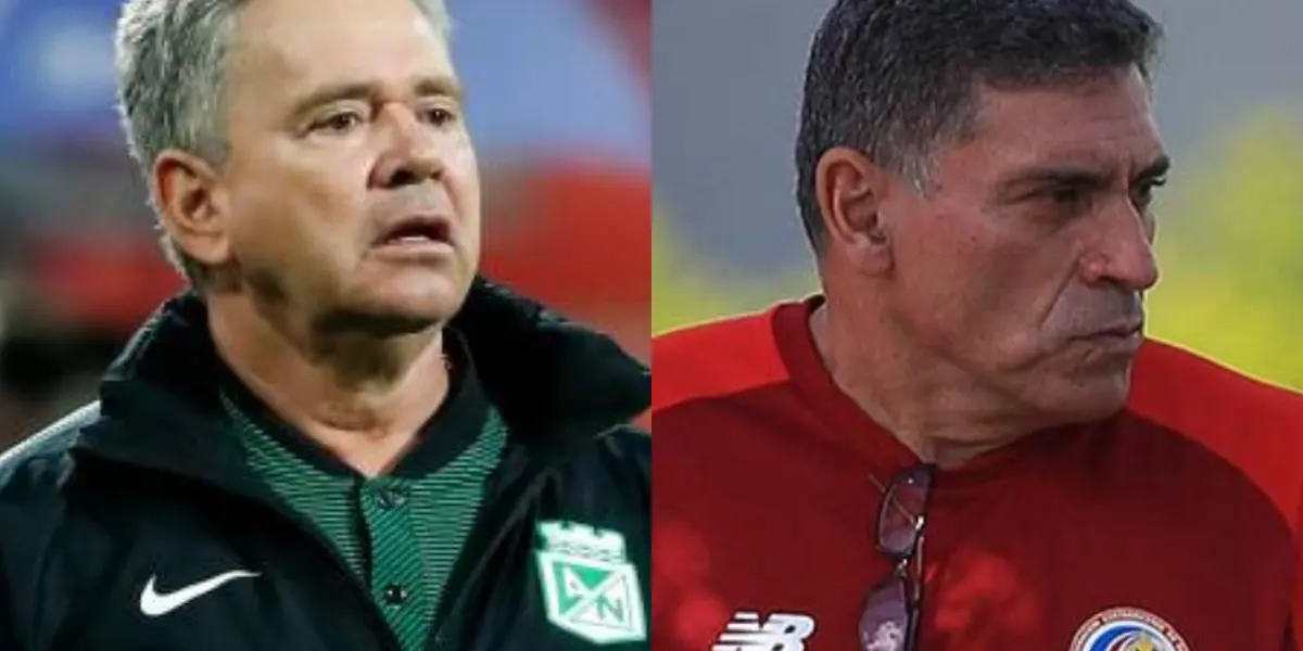 El entrenador colombiano que dirige a Costa Rica se refirió sobre el presente del entrenador del cuadro verde.