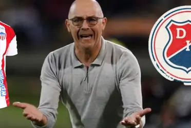 El entrenador de Independiente Medellín habló previo al partido ante Junior de Barranquilla