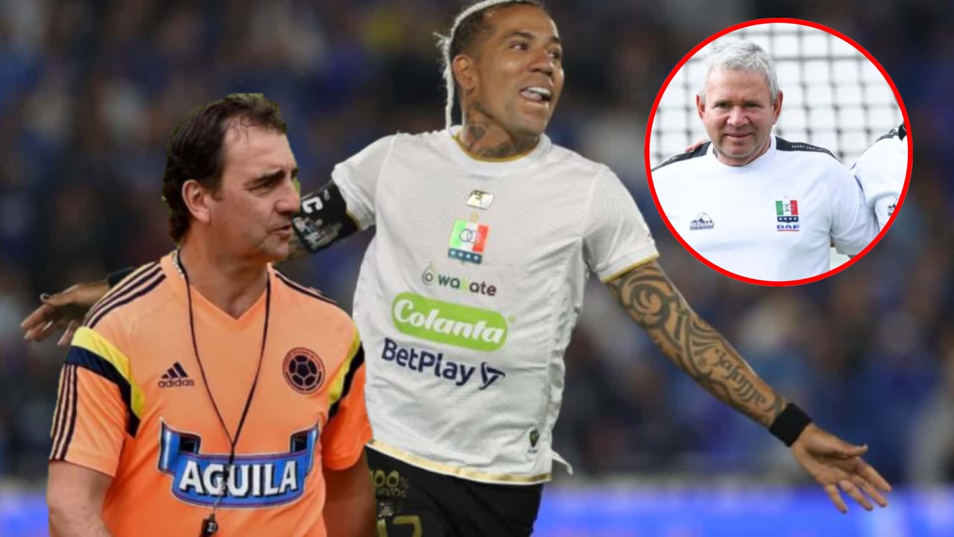 El entrenador de Once Caldas le cantó la tabla a Néstor Lorenzo (Foto tomada de El Colombiano, Antena 2, Futbolred)