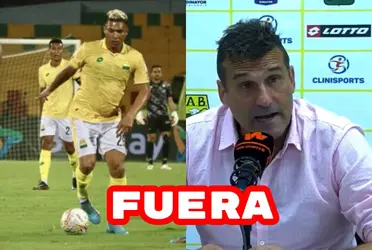 El entrenador del Atlético Bucaramanga fue despedido.
