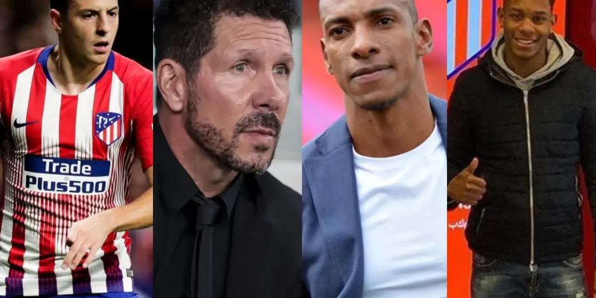 El entrenador del Atlético de Madrid tomó una decisión con el hijo de Luis Amaranto Perea