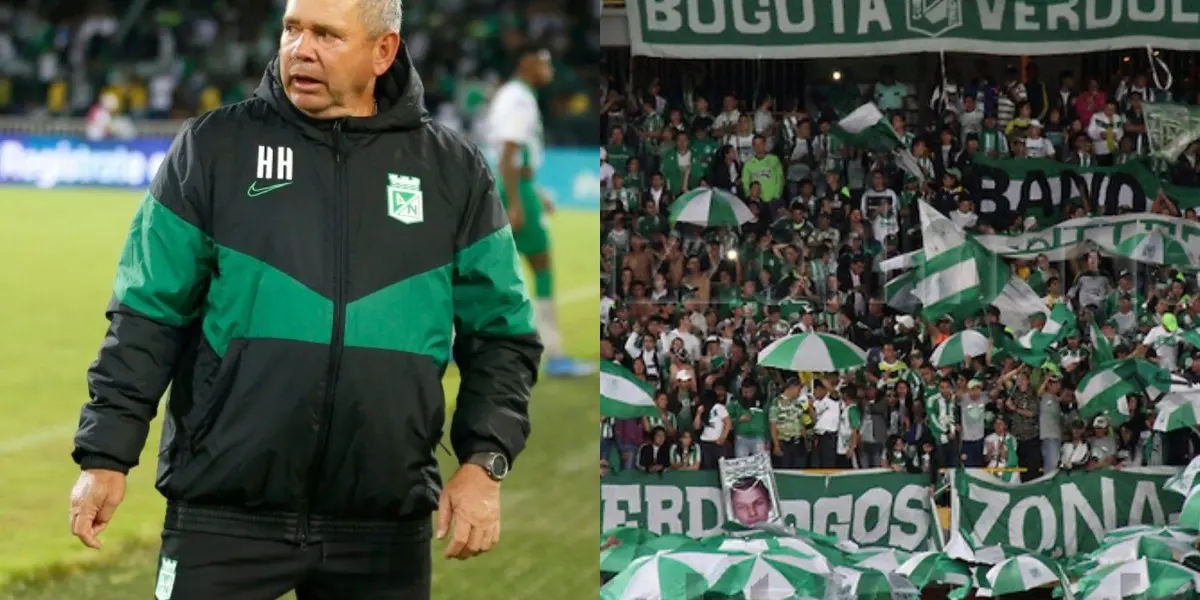 El entrenador del cuadro antioqueño tuvo un gran gesto con los aficionados