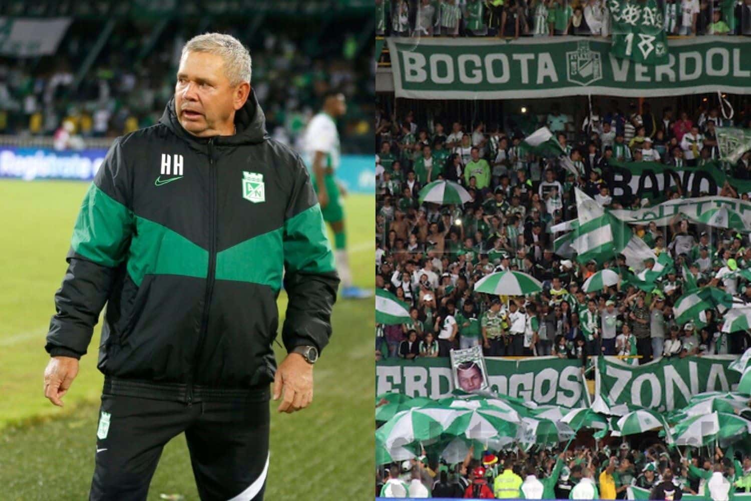 El entrenador del cuadro antioqueño tuvo un gran gesto con los aficionados