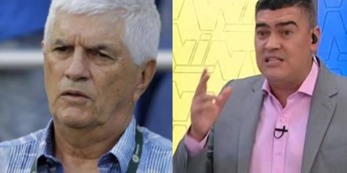 El entrenador del Junior le respondió a las fuertes criticas del periodista Eduardo Luis de Win Sports
