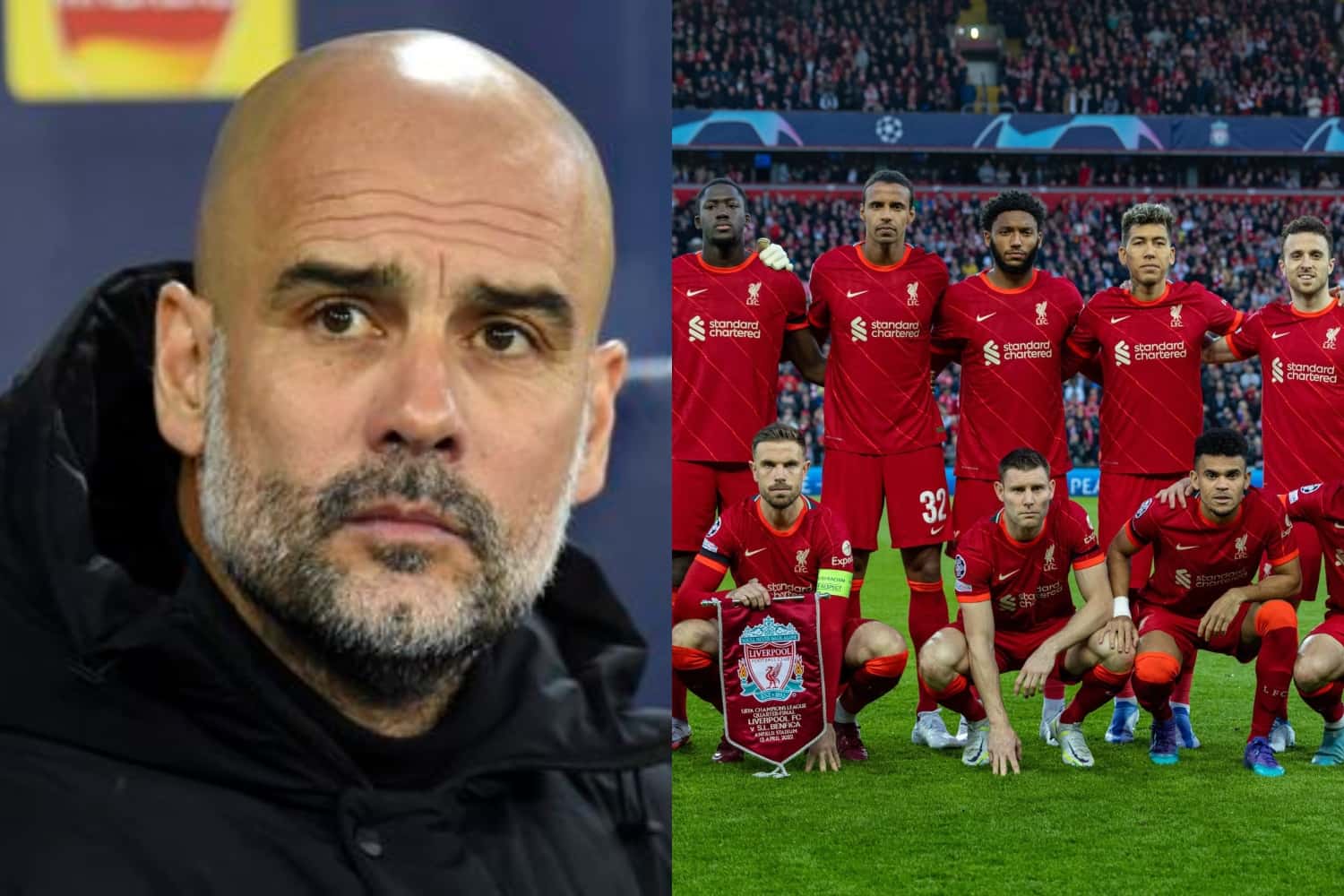 El entrenador del Manchester City habló sobre la competencia que tiene contra el Liverpool en Inglaterra.