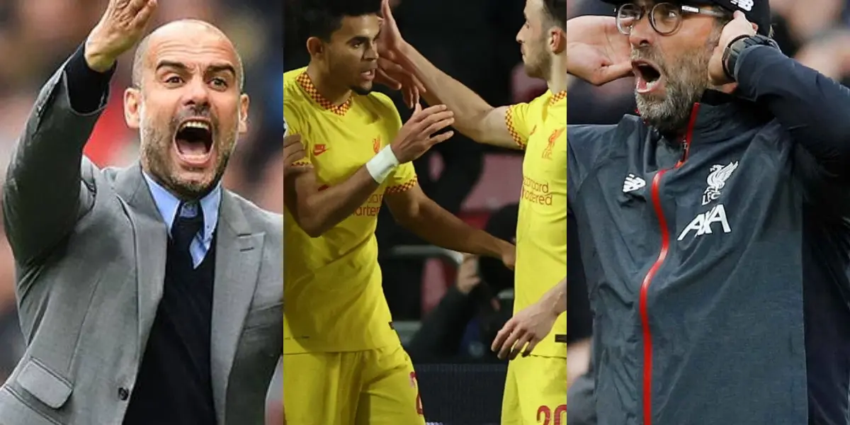El entrenador del Manchester City sigue en medio de la polémica por lo que dijo del Liverpool y Jürgen Klopp lo calló dos veces.